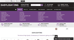 Desktop Screenshot of easylighting.co.uk